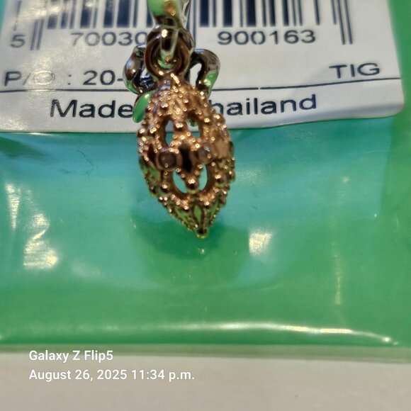 Pandora Rose *RETIRED* Holiday Ornament 2020 Limited Edition Rose Charm789170C01 - Picture 6 of 6